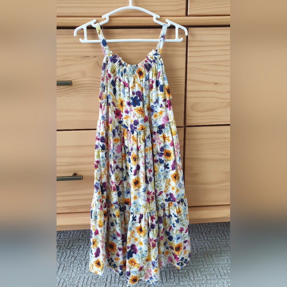 Summer Old Navy Floral Girl Dress - Multicolor Size 5T